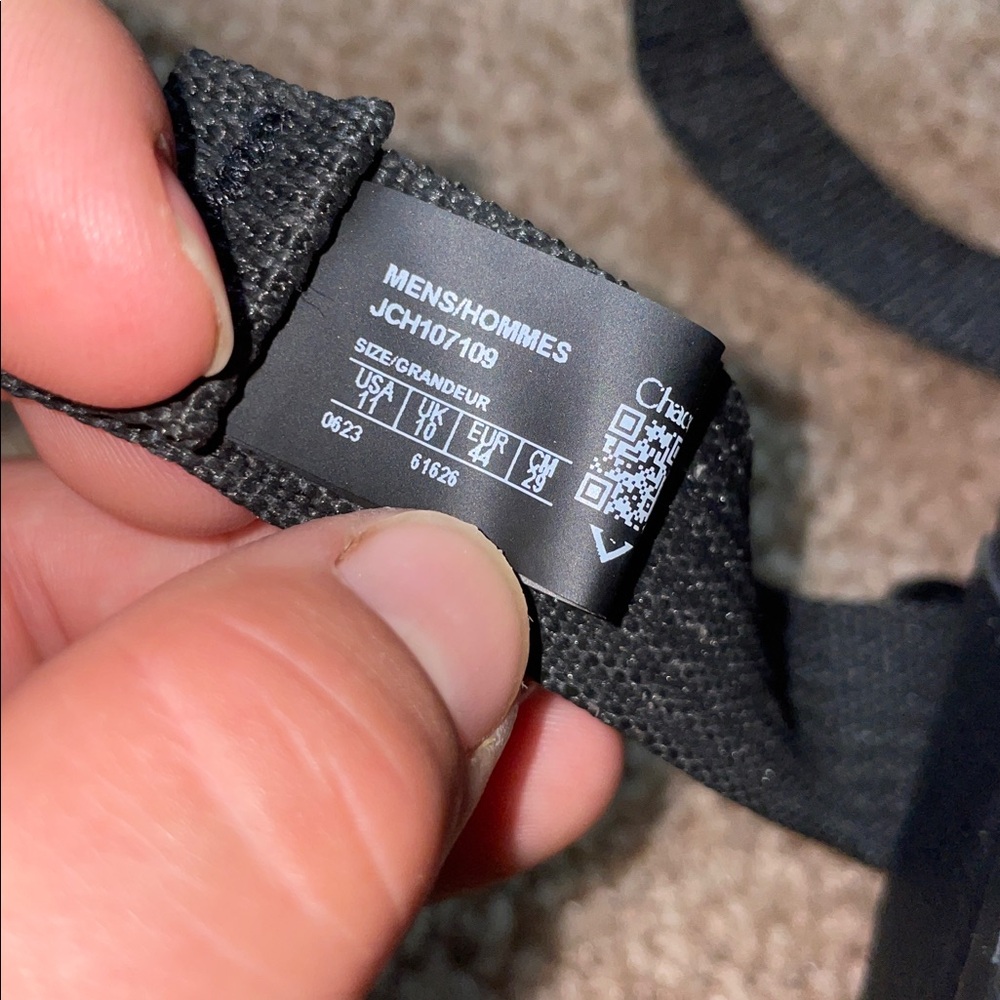 Chaco Black Men's Sandals black size 11 Lowdown Sandals outdoor adventure - Picture 7 of 10